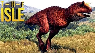 The Isle Mod  Caçando No Deserto Novo Mapa Carnotaurus Caçando  Dinossauros 2 PTBR [upl. by Kristopher408]