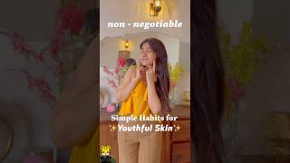 non  negotiable Simple Habits for Youthful Skin skincare skincareroutine skincaretips [upl. by Macario619]