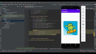 Membuat ImageView Rounded Corner  Android Studio [upl. by Biagio]