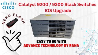 Firmware Upgrade for Catalyst 9200  5Stack Switches  Unbelievably Easy  10 Minutes Max 🤩🤩 [upl. by Einahc]