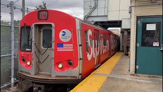 BMT Canarsie Line R143 L Trains EndBegin Service  Rockaway PkwyCanarsie [upl. by Aleda]