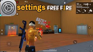 Settings ⚙️ HUD  DPI 🖤 Free Fire PC HeadShot 100🔥 [upl. by Auqenehs139]