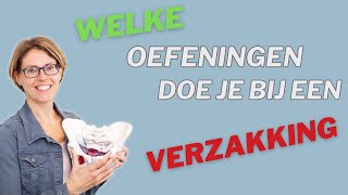 WELKE oefeningen moet je doen als je een blaas of baarmoederverzakking hebt [upl. by Ynohtnaeoj]