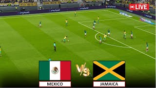 🔴LIVE  MEXICO vs JAMAICA I I Efootball Pes 2021 GAMEPLAY [upl. by Anaidiriv]