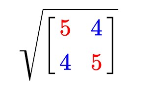 Square root of a matrix [upl. by Sunny308]