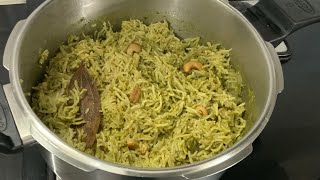 கொத்தமல்லி சாதம் coriander rice recipe in tamillunch box variety rice recipes malli sadham pulao [upl. by Esorylime]