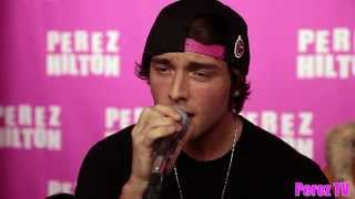 Emblem3  quot3000 Milesquot Acoustic Perez Hilton Performance [upl. by Dovev797]