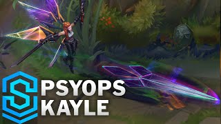 PsyOps Kayle Skin Spotlight  League of Legends [upl. by Ardnuek839]