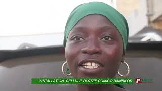 CÉRÉMONIE DINSTALLATION DE LA CELLULE PASTEF DE LA CITÉ COMICO DE BAMBILOR [upl. by Aicirtam]