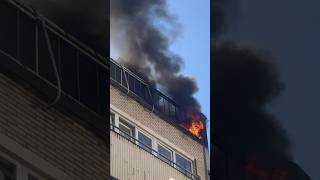 INTERVENTION POMPIER  Incendie sur une Terrasse  🔥 [upl. by Burkitt786]