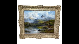 Scottish Highlands Loch Etive Argyll amp Bute By Alfred de Breanski [upl. by Koppel356]