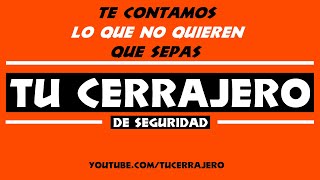 TU CERRAJERO DE SEGURIDAD ®  CERRAJERIA  CERRAJEROS  DISEC  MampC  CONDOR  MOVE [upl. by Lannie]