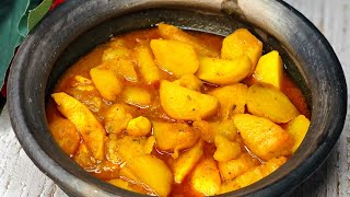 Kashmiri Style Aloo Ki Sabzi  Kashir Aalve  Potato Curryآلو کی سبزی आलू की सब्जी Kashmiri Zaika [upl. by Nimrahc99]