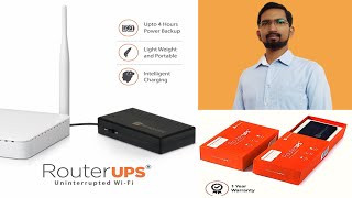 Resonate Router UPS Power Backup for WiFi Router  UPS Router [upl. by Zizaludba]