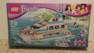 Lego Friends 41015 Dolphin Cruiser In Box Review Haul [upl. by Lenni]