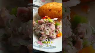 Papa rellena con ceviche en Aqp a S350 🤑🤤 arequipa arequipaperu comida ceviches paparellena [upl. by Ellatsirhc429]