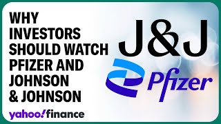 How to play biotech stocks Johnson amp Johnson Pfizer [upl. by Annaujat]