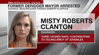 DeRidder mayor arrested on rape charge [upl. by Enirahtak]