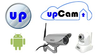 upCam QuickConnect  App Einrichtung auf Android für alle upCam IP Kameras Cyclone Tornado [upl. by Torrance341]