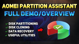 How to Use the AOMEI Partition Assistant Full DemoReview [upl. by Lavotsirc379]