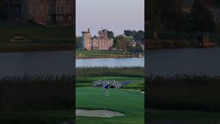 A pretty special setting for golf in Dromoland Castle [upl. by Nittirb702]