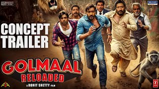 Golmaal 5  Official Trailer  Ajay Devgn  Sara Ali  Arshad Warsi  Tushar  Shreyas  Concept [upl. by Borlow722]