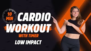 Quick 10Minute LowImpact Cardio for All Levels Weightloss [upl. by Halda79]