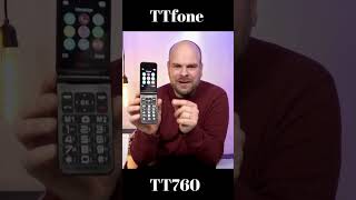 Video review and unboxing of TTfone TT760 Flip 4G Easy Simple Mobile Phone [upl. by Htidirem26]