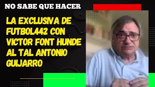 NUESTRA EXCLUSIVA HA HUNDIDO A ANTONIO GUIJARRO [upl. by Lertnom247]