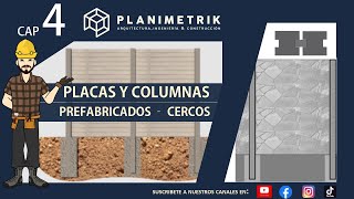 COMO hacer una estructura de COLUMNA PREFABRICADA de concretoparte 4 [upl. by Tterab]