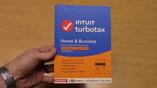 TurboTax 2023 Home amp Business Unboxing and Installation Costco Item 2023004 Intuit PN 120975 [upl. by Narcho]