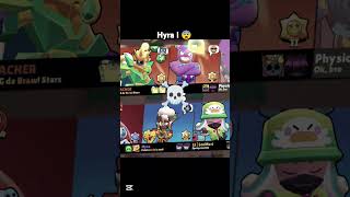 Hyra in my game AT 1100 trophies 😨 hyra shorts viral brawlstars million top1 [upl. by Baillieu724]