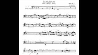 Tuba Mirum  Trombone Excerpt [upl. by Effy55]