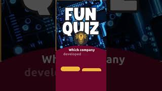 Test Your Tech Knowledge in 30 Seconds quiztime generalknowledge trivia questions shorts [upl. by Bathulda]