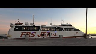 Ferry Ride Travel Tips from Tarifa Spain To Tangier Morocco [upl. by Llennoj796]