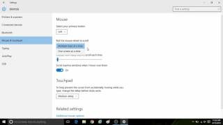 How to Change Mouse and Touchpad Settings in Windows 10 [upl. by Houser]