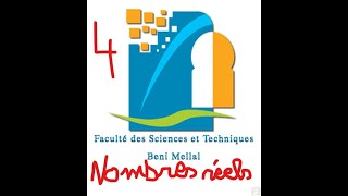 série 2 FST Beni mellal partie 4 nombres réels [upl. by Rimas]