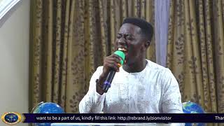 Min Shadrack Mensah Kwesi  Chant  Worship  All Saints Vigil [upl. by Sofer]