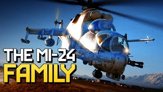 The Mi24 Family  War Thunder [upl. by Pachton]