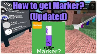 How to get Marker newest update  Find the Markers 225  Roblox [upl. by Berglund162]