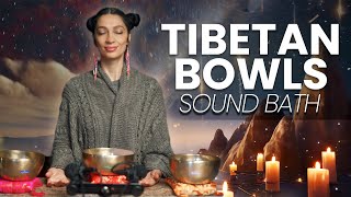 Tibetan Singing Bowl Healing Music Sound Bath [upl. by Nelram]