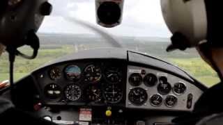 Flying over the french countryside  Jodel 1053 [upl. by Raddy]