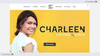 Charleen laccueil by Samsic  Nouveau site internet [upl. by Atisor455]