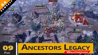 Ancestors Legacy Walkthrough  Part9  Rurik  Battle on Two Fronts [upl. by Airyk]