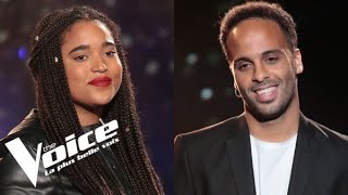 Maxime le Forestier – Mon frère  Mareva VS Ryadh  The Voice France 2020  Battles [upl. by Yromem]