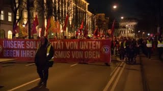 Rechtsextremer Sellner Strache und Lugner bei Akademikerball in Wien [upl. by Turk]