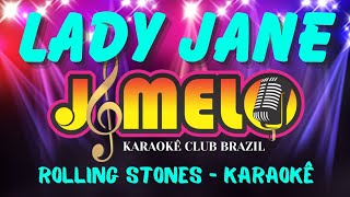 LADY JANE  ROLLING STONES  KARAOKE [upl. by Yenaffit771]