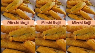 Crispy Mirch BajjiMirchi bajji street styleMirchi bajji recipe without stuffingrecipes shorts [upl. by Rehsa]