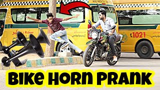 Bike Horn Prank Part 4  Pranks In Pakistan  Desi Pranks 2O [upl. by Enahsal828]