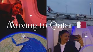 Moving To Qatar 🇶🇦 ✈️  Beginning Of My Cabin Crew Journey  Vlog [upl. by Genet]